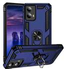 For Motorola Moto G Play 5G 2024 Shockproof TPU + PC Phone Case with Holder(Blue) - 1