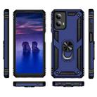 For Motorola Moto G Play 5G 2024 Shockproof TPU + PC Phone Case with Holder(Blue) - 2