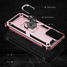 For Motorola Moto G Play 5G 2024 Shockproof TPU + PC Phone Case with Holder(Rose Gold) - 3