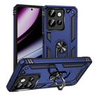 For Motorola Moto G Play 2025 / G Power 2025 Shockproof TPU + PC Phone Case with Holder(Blue) - 1