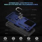 For Motorola Moto G Play 2025 / G Power 2025 Shockproof TPU + PC Phone Case with Holder(Blue) - 3