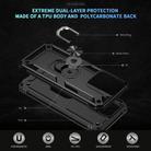 For Motorola Moto G 5G 2025 Shockproof TPU + PC Phone Case with Holder(Black) - 3