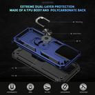 For Motorola Moto G 5G 2025 Shockproof TPU + PC Phone Case with Holder(Blue) - 3