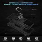 For Motorola Edge 5G 2025 Shockproof TPU + PC Phone Case with Holder(Black) - 3