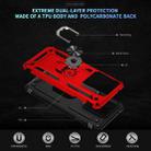 For Motorola Edge 5G 2025 Shockproof TPU + PC Phone Case with Holder(Red) - 3