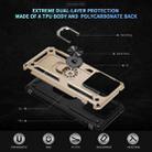 For Motorola Edge 5G 2025 Shockproof TPU + PC Phone Case with Holder(Gold) - 3
