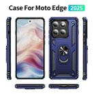For Motorola Edge 5G 2025 Shockproof TPU + PC Phone Case with Holder(Blue) - 2
