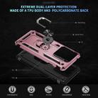 For Motorola Edge 5G 2025 Shockproof TPU + PC Phone Case with Holder(Rose Gold) - 3
