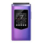 HAMTOD T8 4G Flip Phone, EU Version, 2.8 inch + 1.77 inch, VoLTE, BT, SOS, OTG(Purple) - 2