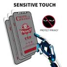 For iPhone 16 Full Coverage Frosted Privacy Ceramic Film - 3
