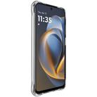 For Motorola Moto G05 4G imak Shockproof Airbag TPU Phone Case(Transparent) - 2