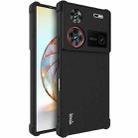 For ZTE nubia Z60 Ultra 5G imak Shockproof Airbag TPU Phone Case(Matte Black) - 1