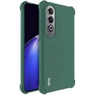 For OnePlus Nord CE4 5G / OPPO K12 5G imak Shockproof Airbag TPU Phone Case(Matte Green) - 1