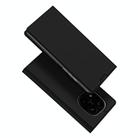 For Redmi Note 14 Pro+ 5G DUX DUCIS Skin Pro Series Flip Leather Phone Case(Black) - 1