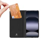 For Redmi Note 14 4G 163.25mm DUX DUCIS Skin Pro Series Flip Leather Phone Case(Black) - 3