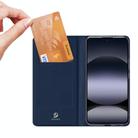 For Redmi Note 14 4G 163.25mm DUX DUCIS Skin Pro Series Flip Leather Phone Case(Blue) - 3