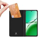 For OPPO Reno12 F 4G / 5G DUX DUCIS Skin Pro Series Flip Leather Phone Case(Black) - 3