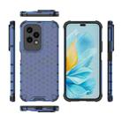 For Honor 200 Lite Global Shockproof Honeycomb PC + TPU Protective Phone Case(Blue) - 3