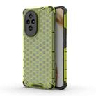 For Honor 200 Shockproof Honeycomb PC + TPU Protective Phone Case(Green) - 1