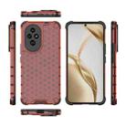 For Honor 200 Shockproof Honeycomb PC + TPU Protective Phone Case(Red) - 3