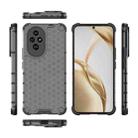 For Honor 200 Shockproof Honeycomb PC + TPU Protective Phone Case(Black) - 3