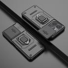 For vivo iQOO Z9X 5G Sliding Camshield TPU + PC Shockproof Phone Case with Holder(Black) - 2