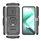 For vivo iQOO Z9X 5G Sliding Camshield TPU + PC Shockproof Phone Case with Holder(Black) - 3