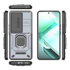 For vivo iQOO Z9s 5G Global Sliding Camshield TPU + PC Shockproof Phone Case with Holder(Grey) - 3