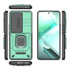 For vivo iQOO Z9s 5G Global Sliding Camshield TPU + PC Shockproof Phone Case with Holder(Green) - 3