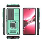 For vivo V50 5G Global Sliding Camshield TPU + PC Shockproof Phone Case with Holder(Green) - 3