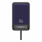 USAMS US-CD219 10000mAh PD20W Magnetic Fast Charge Power Bank(Black) - 1