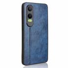 For OnePlus Nord CE4 Lite Cow Pattern Sewing Back Cover Phone Case(Blue) - 3