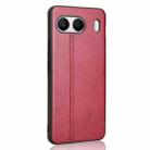 For OnePlus Nord 4 5G Cow Pattern Sewing Back Cover Phone Case(Red) - 3