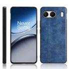 For OnePlus Nord 4 5G Cow Pattern Sewing Back Cover Phone Case(Blue) - 1