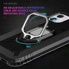 For iPhone 12 Pro Max Carbon Fiber Protective Case with 360 Degree Rotating Ring Holder(Black) - 7