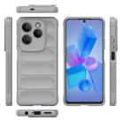 For Infinix Hot 40 Pro / Hot 40 Magic Shield TPU + Flannel Phone Case(Grey) - 3