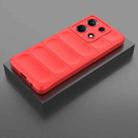 For Infinix Note 30 4G Magic Shield TPU + Flannel Phone Case(Red) - 2