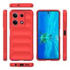 For Infinix Note 30 4G Magic Shield TPU + Flannel Phone Case(Red) - 3