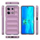 For Infinix Note 30 4G Magic Shield TPU + Flannel Phone Case(Purple) - 3