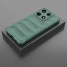 For Infinix Note 30 Pro X6788 Magic Shield TPU + Flannel Phone Case(Dark Green) - 2