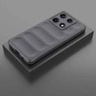 For Infinix Note 30 Pro X6788 Magic Shield TPU + Flannel Phone Case(Dark Grey) - 2