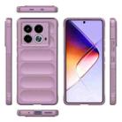 For Infinix Note 40 5G India Magic Shield TPU + Flannel Phone Case(Purple) - 3