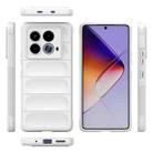 For Infinix Note 40 5G India Magic Shield TPU + Flannel Phone Case(White) - 3