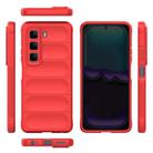 For Infinix Hot 50 4G Global Magic Shield TPU + Flannel Phone Case(Red) - 3