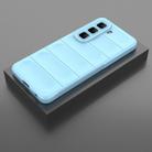 For Infinix Hot 50 4G Global Magic Shield TPU + Flannel Phone Case(Light Blue) - 2