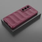 For Infinix Hot 50 4G Global Magic Shield TPU + Flannel Phone Case(Wine Red) - 2
