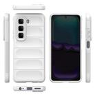 For Infinix Hot 50 4G Global Magic Shield TPU + Flannel Phone Case(White) - 3