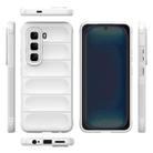 For Infinix Hot 50 Pro 4G Global Magic Shield TPU + Flannel Phone Case(White) - 3