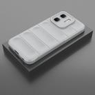 For Infinix Hot 50i 4G Global Magic Shield TPU + Flannel Phone Case(Grey) - 2