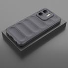 For Infinix Hot 50i 4G Global Magic Shield TPU + Flannel Phone Case(Dark Grey) - 2